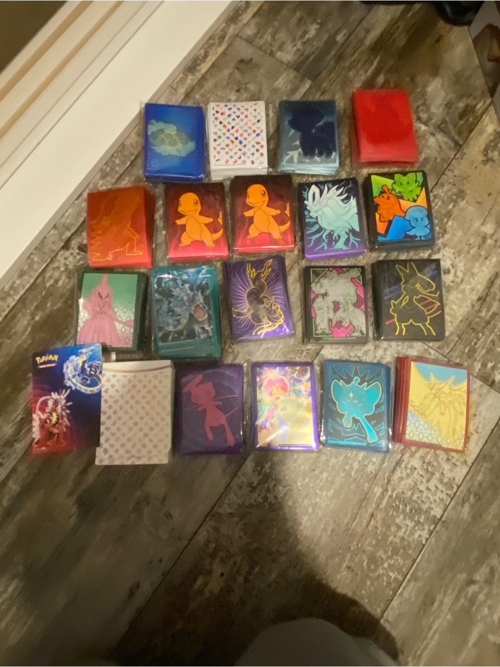 Assorted Pokémon Card Sleeve packs- Multi Color Designs